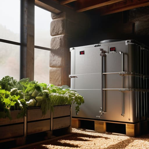 Retaining temperature in food storage without constant power.