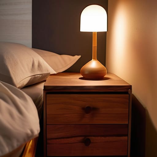 Curating Your Minimalist Nightstand Setup photograph.