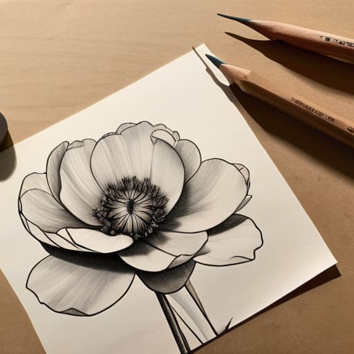 Unlocking Floral Drawing for Beginners tutorial.