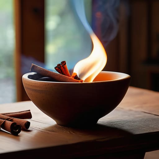 Warm Spicy Fragrance Notes and Smoldering Embers