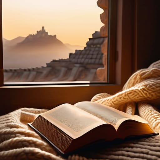 Escaping Into Faraway Worlds through fantasy books.