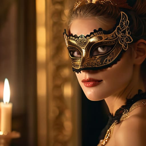 The Midnight Masquerade: Dark Elegance atmosphere.