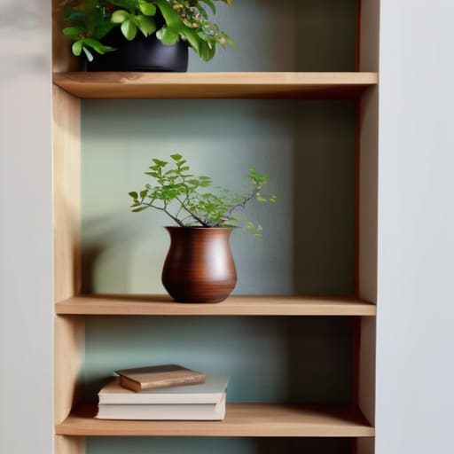 The Minimalist Book Arrangement for Quiet Minds