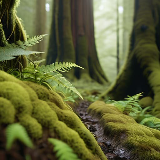 Deep Forest Secrets in Emerald Hollow moss.