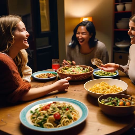 Host a Low-Stakes Potluck with friends.
