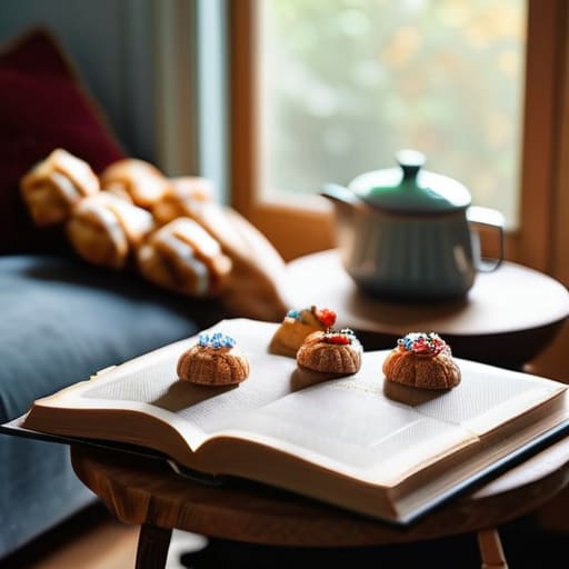 Cozy book club meeting: The Final Chapter.