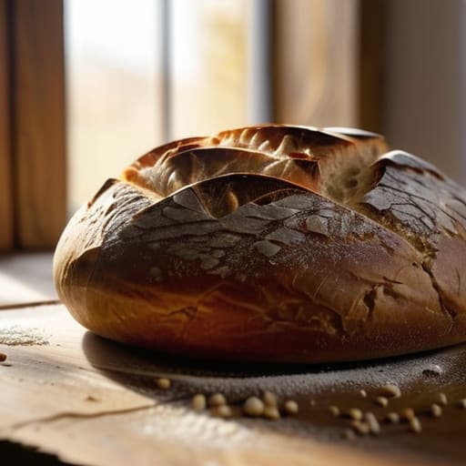 Step by step guide to bread making.