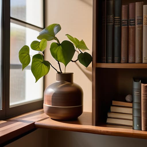 Person curating a bookshelf with aesthetic books.