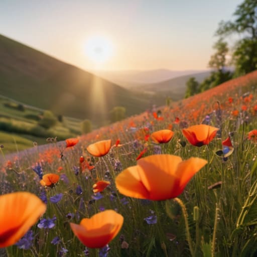 Steps for growing wildflowers in gardens.
