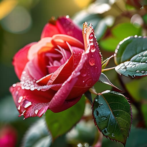 Essential tips for rose bush care.