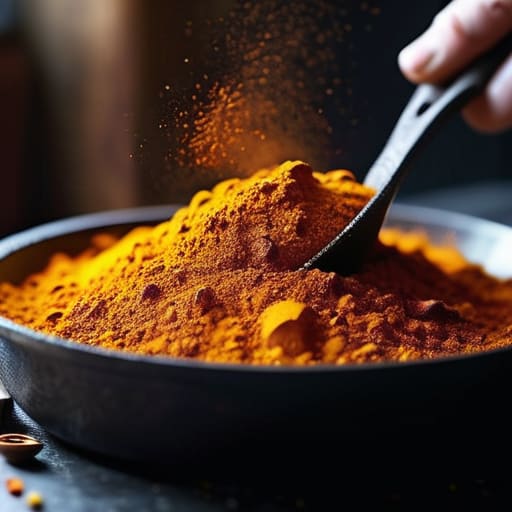 Enhancing flavor by using spices.