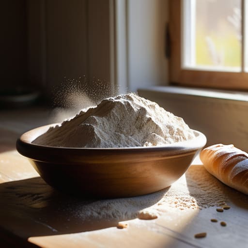 Relaxing with weekend baking at home.